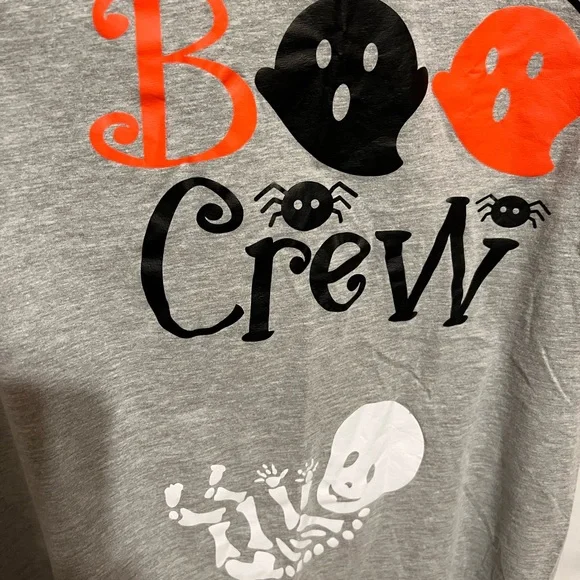 L Boo Crew Maternity Halloween Tee Shirt - Picture 5 of 7